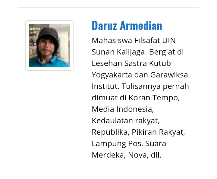 (Part 1) Kelas Malam Minggu Bareng Daruz Armedian: Proses Kreatif Menulis Cerpen dan Puisi