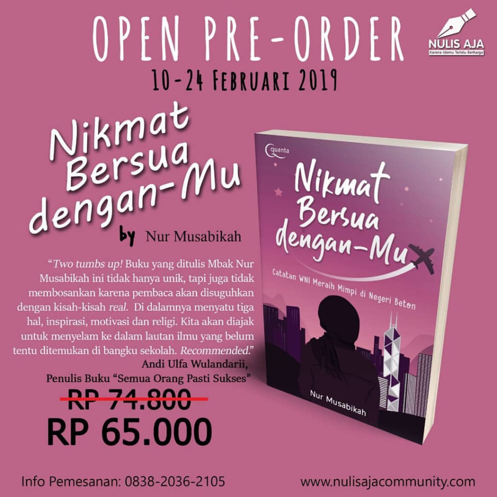 Nikmat Bersua Dengan Mu – Nur Musabikah